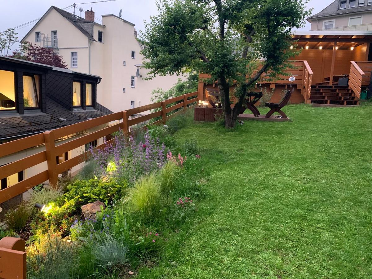 Hotel Garni Maass Braubach Bagian luar foto